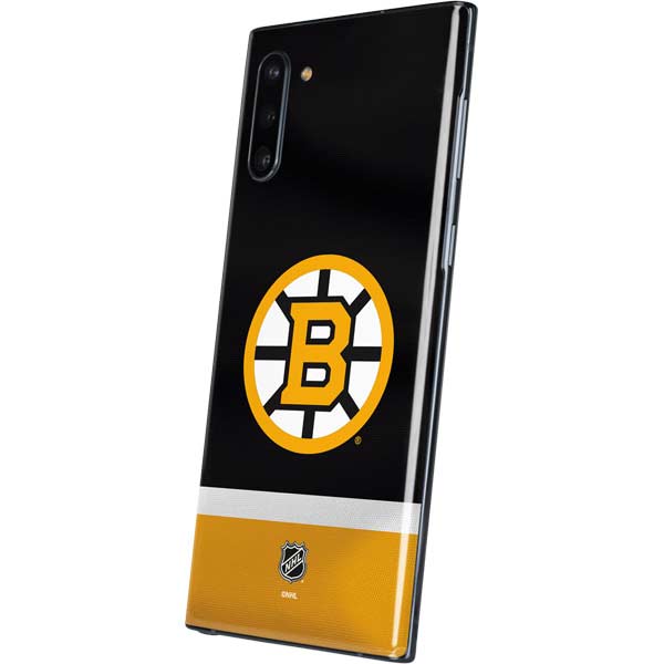 NHL Boston Bruins Jersey Galaxy Note 10 Skin