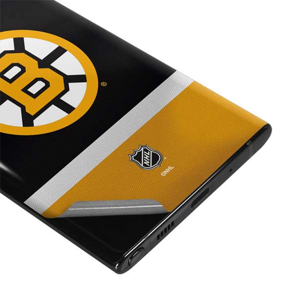 NHL Boston Bruins Jersey Galaxy Note 10 Skin