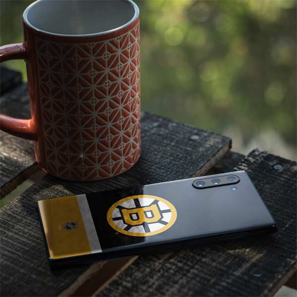 NHL Boston Bruins Jersey Galaxy Note 10 Skin