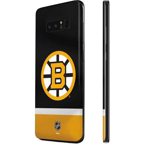 NHL Boston Bruins Jersey Galaxy Note 8 Skin