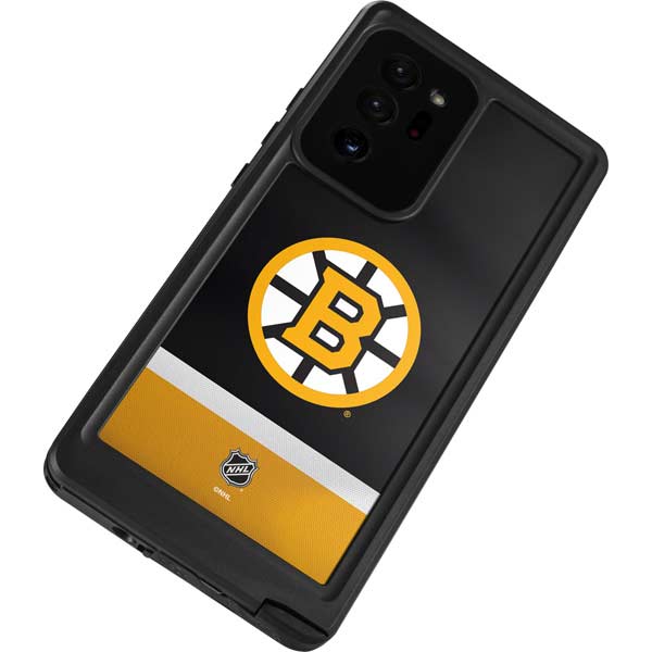 NHL Boston Bruins Jersey Galaxy Note20 Ultra 5G Waterproof Case