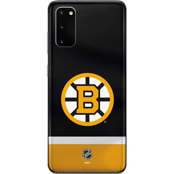 NHL Boston Bruins Jersey Galaxy S20 Skin