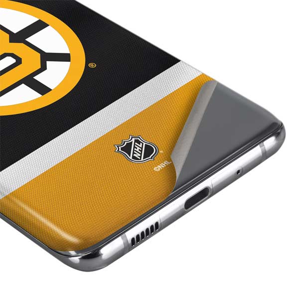 NHL Boston Bruins Jersey Galaxy S20 Skin