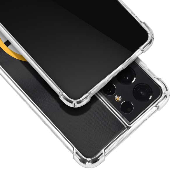 NHL Boston Bruins Jersey Galaxy S21 Ultra 5G Clear Case