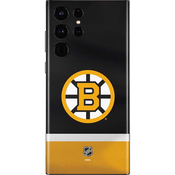 NHL Boston Bruins Jersey Galaxy S22 Ultra Skin