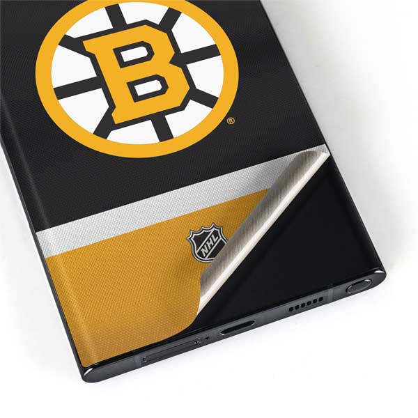 NHL Boston Bruins Jersey Galaxy S22 Ultra Skin