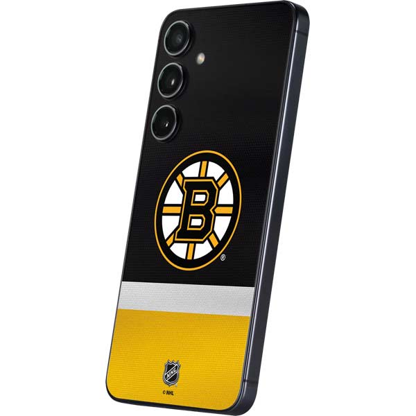 NHL Boston Bruins Jersey Galaxy S25 Skin
