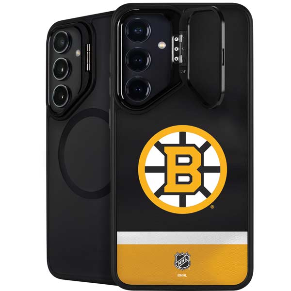 NHL Boston Bruins Jersey Galaxy S25 Plus Kickstand Case