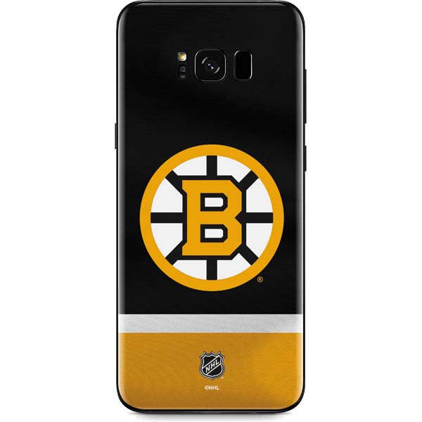 NHL Boston Bruins Jersey Galaxy S8 Skin