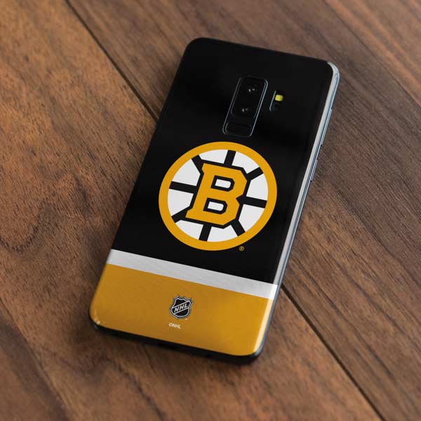 NHL Boston Bruins Jersey Galaxy S9 Plus Skin