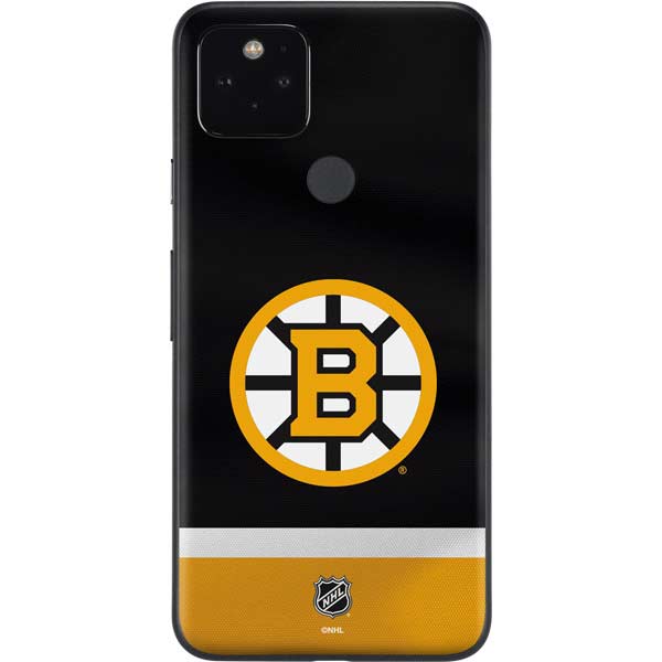NHL Boston Bruins Jersey Google Pixel 5 Skin
