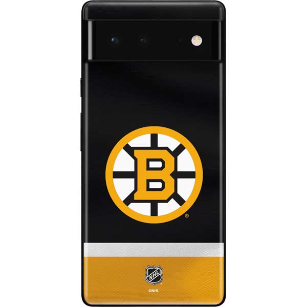 NHL Boston Bruins Jersey Google Pixel 6 Skin