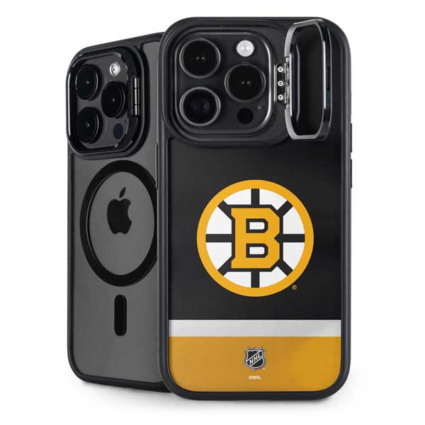 NHL Boston Bruins Jersey iPhone 14 Pro Max Kickstand Case