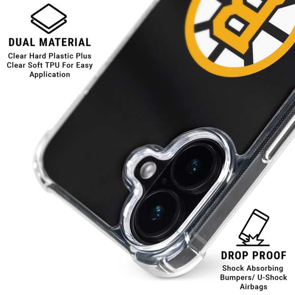 NHL Boston Bruins Jersey iPhone 16 MagSafe Case