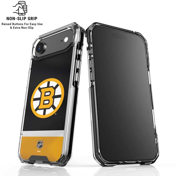 NHL Boston Bruins Jersey iPhone 17 Air Clear Case