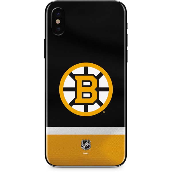 NHL Boston Bruins Jersey iPhone X Skin