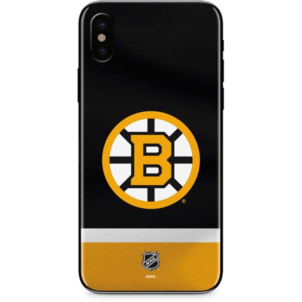 NHL Boston Bruins Jersey iPhone XS Skin