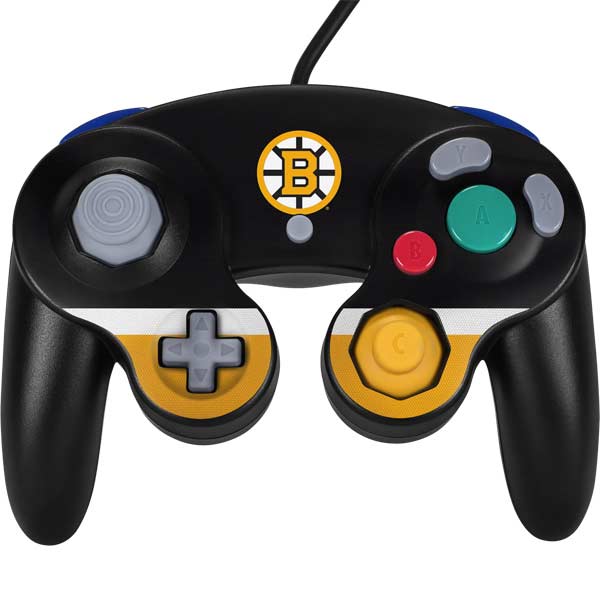 NHL Boston Bruins Jersey Nintendo GameCube Controller Skin