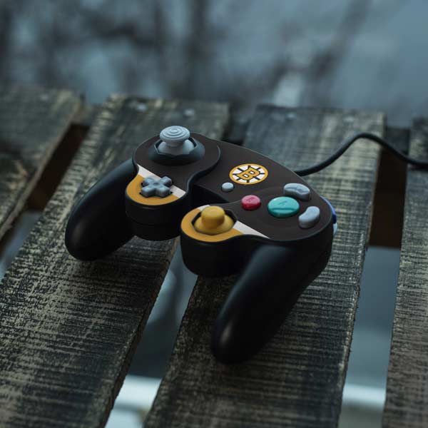 NHL Boston Bruins Jersey Nintendo GameCube Controller Skin