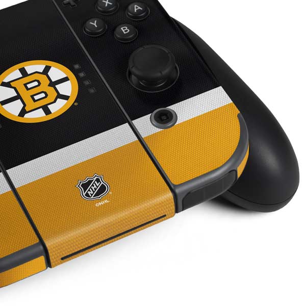 NHL Boston Bruins Jersey Nintendo Switch Bundle Skin
