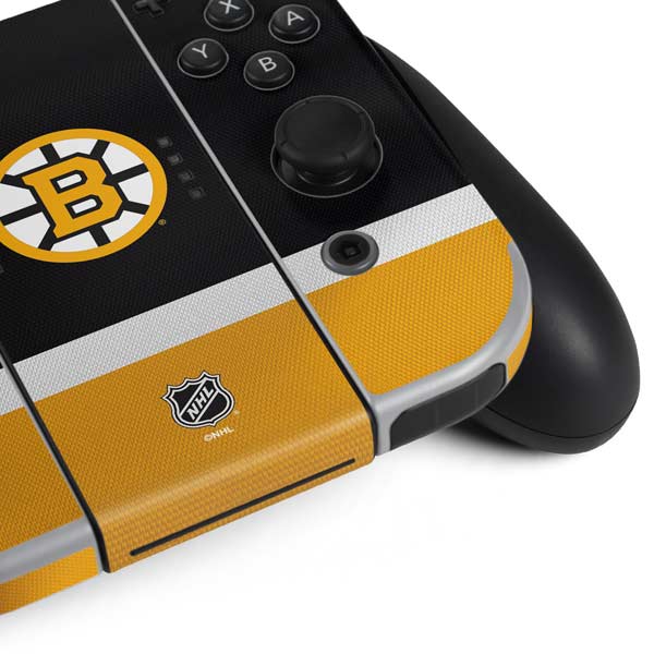 NHL Boston Bruins Jersey Nintendo Switch OLED (2021) Skin