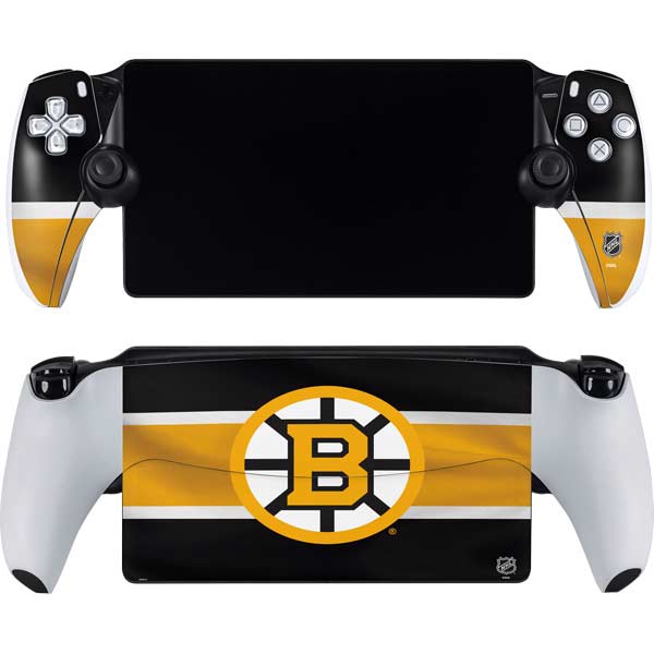 NHL Boston Bruins Jersey PlayStation Portal Remote Player Skin