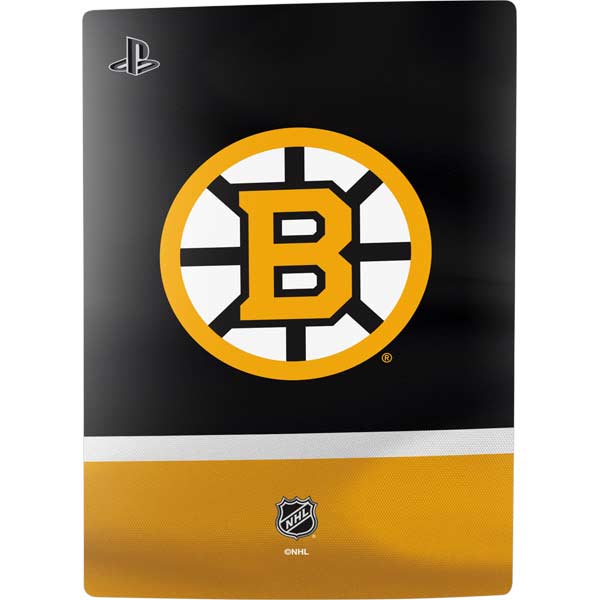 NHL Boston Bruins Jersey PS5 Console Skin