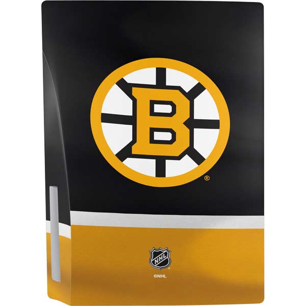NHL Boston Bruins Jersey PS5 Console Skin