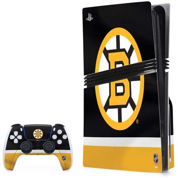 NHL Boston Bruins Jersey PS5 Pro Disk Bundle  Skin