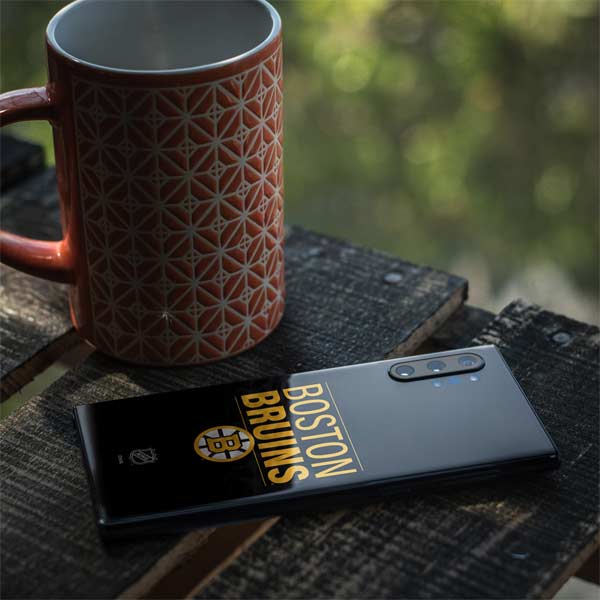 NHL Boston Bruins Lineup Galaxy Note 10 Plus Skin