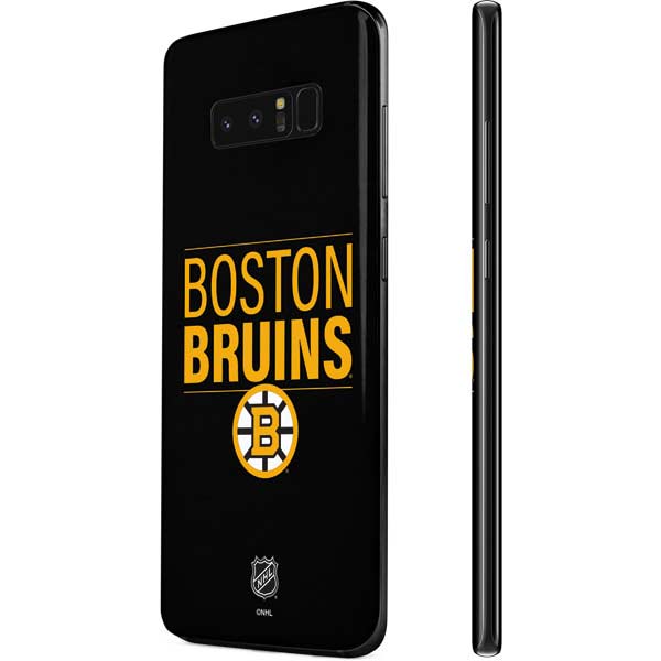 NHL Boston Bruins Lineup Galaxy Note 8 Skin