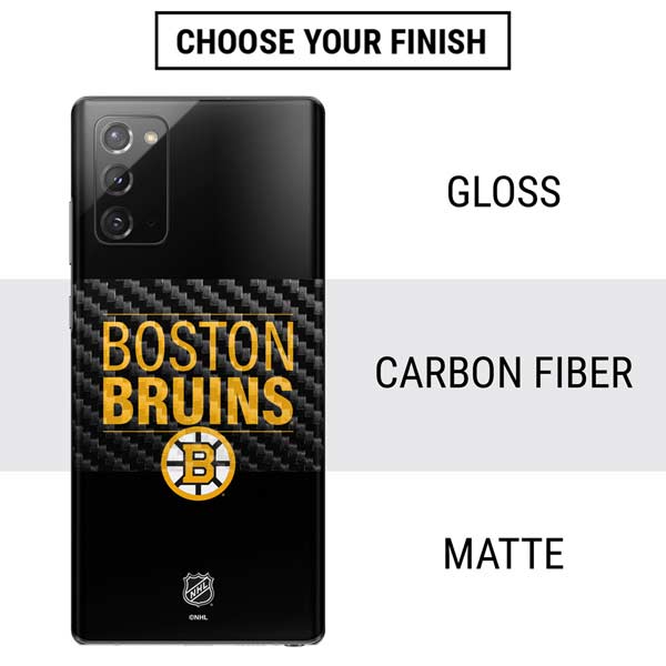 NHL Boston Bruins Lineup Galaxy Note20 5G Skin