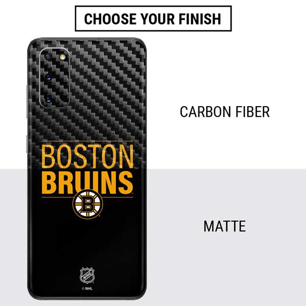 NHL Boston Bruins Lineup Galaxy S20 Skin