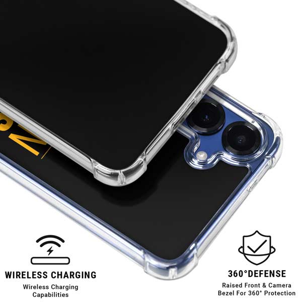 NHL Boston Bruins Lineup Galaxy S25 Plus Clear Case