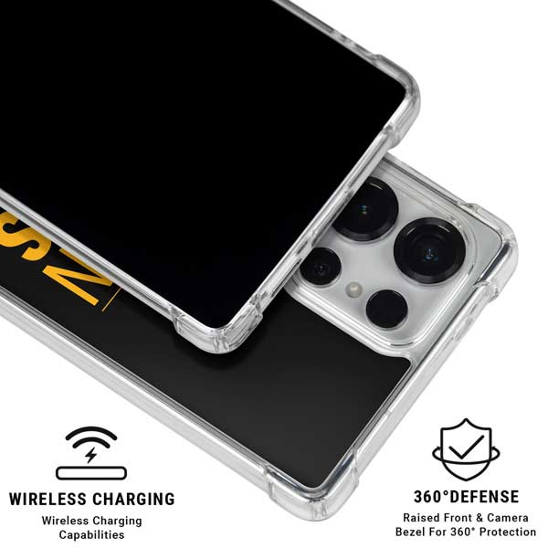 NHL Boston Bruins Lineup Galaxy S25 Ultra Clear Case
