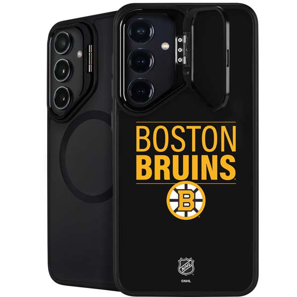 NHL Boston Bruins Lineup Galaxy S26 Kickstand Case