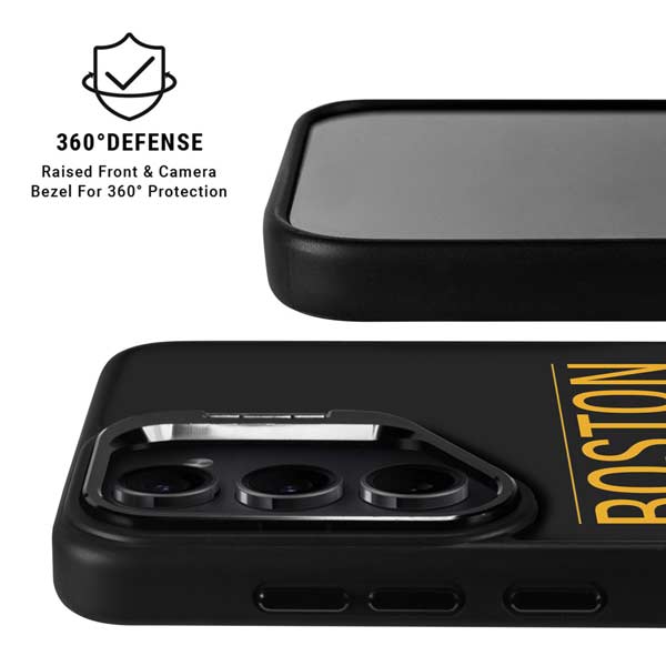 NHL Boston Bruins Lineup Galaxy S26 Kickstand Case