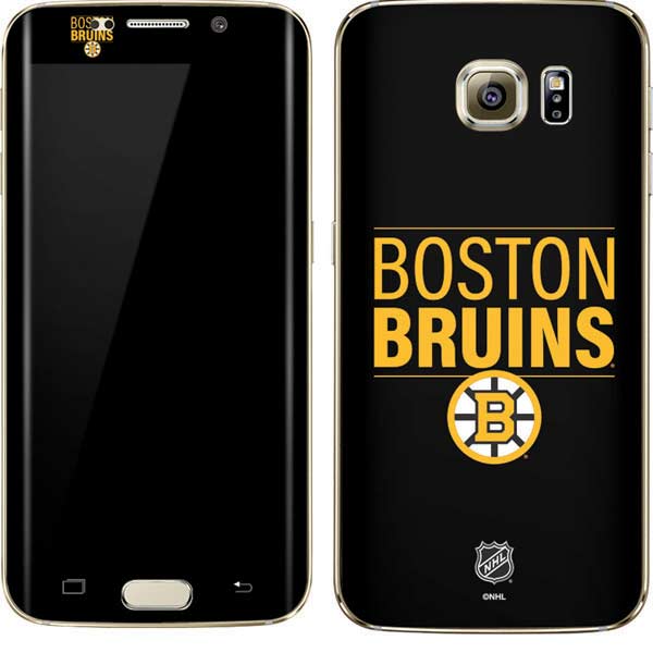 NHL Boston Bruins Lineup Galaxy S7 Edge Skin