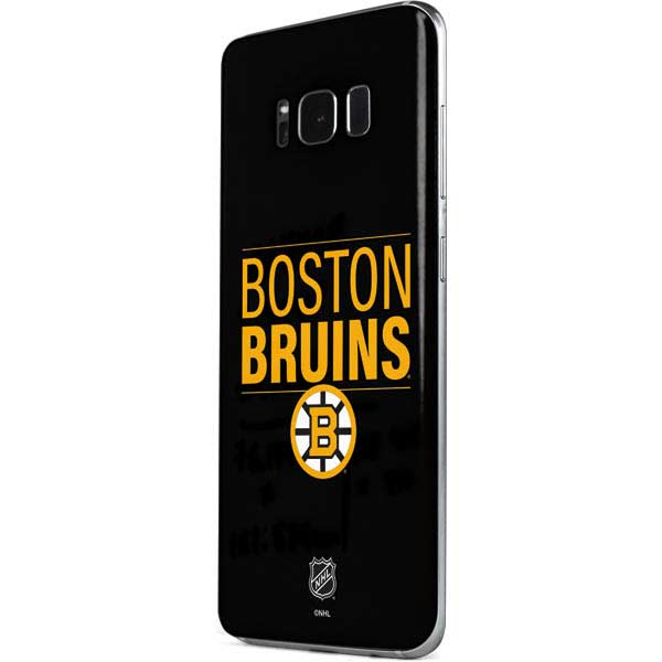 NHL Boston Bruins Lineup Galaxy S8 Skin