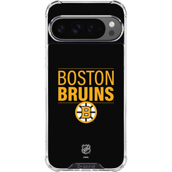 NHL Boston Bruins Lineup Google Pixel 10 Pro Clear Case