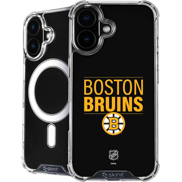NHL Boston Bruins Lineup iPhone 16 MagSafe Case