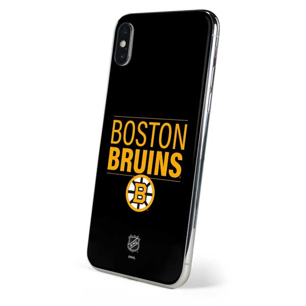 NHL Boston Bruins Lineup iPhone X Skin