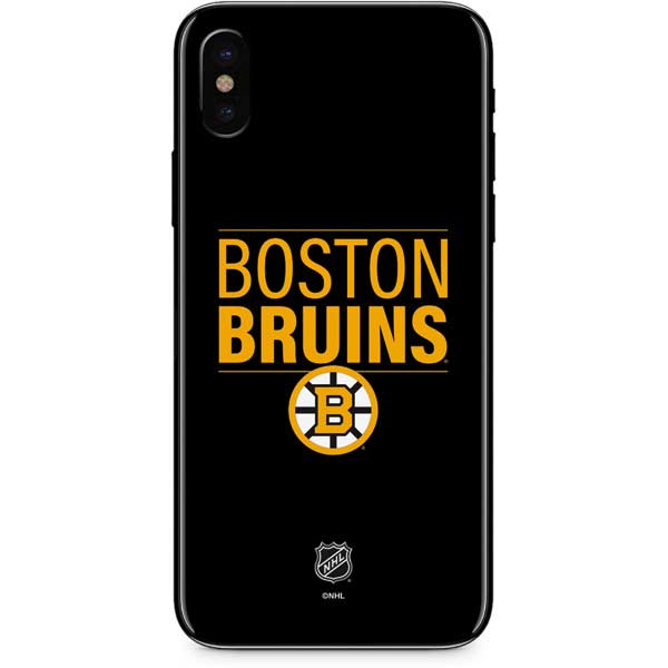 NHL Boston Bruins Lineup iPhone XS Max Skin