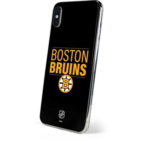 NHL Boston Bruins Lineup iPhone XS Skin