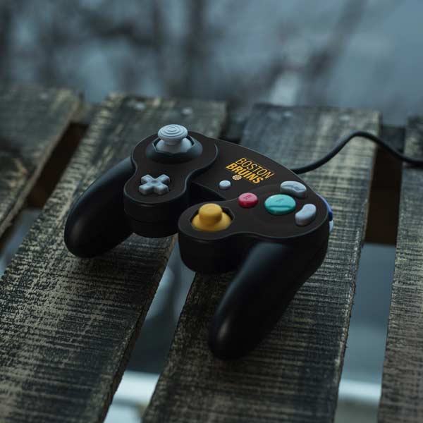 NHL Boston Bruins Lineup Nintendo GameCube Controller Skin