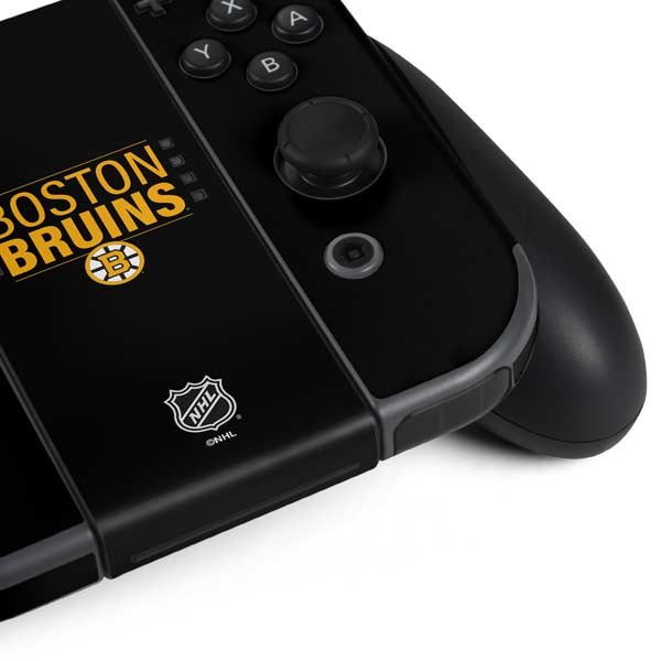 NHL Boston Bruins Lineup Nintendo Switch Bundle Skin