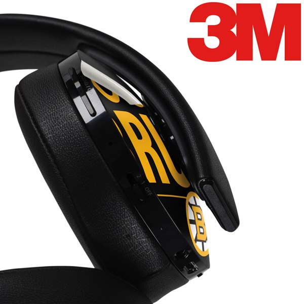 NHL Boston Bruins Lineup PlayStation 4 Gold Wireless Headset Skin