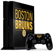 NHL Boston Bruins Lineup PS4 Console and Controller Bundle Skin