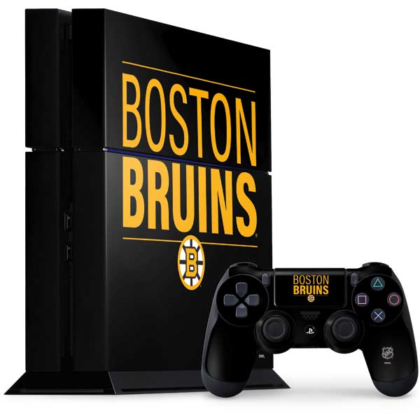NHL Boston Bruins Lineup PS4 Console and Controller Bundle Skin