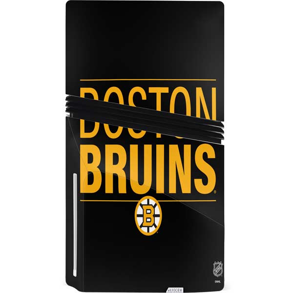NHL Boston Bruins Lineup PS5 Pro Disk Console Skin